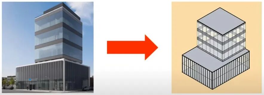 告别手工建模，日本建筑巨头大林组AI突破，草图秒变3D参数化模型（附下载）